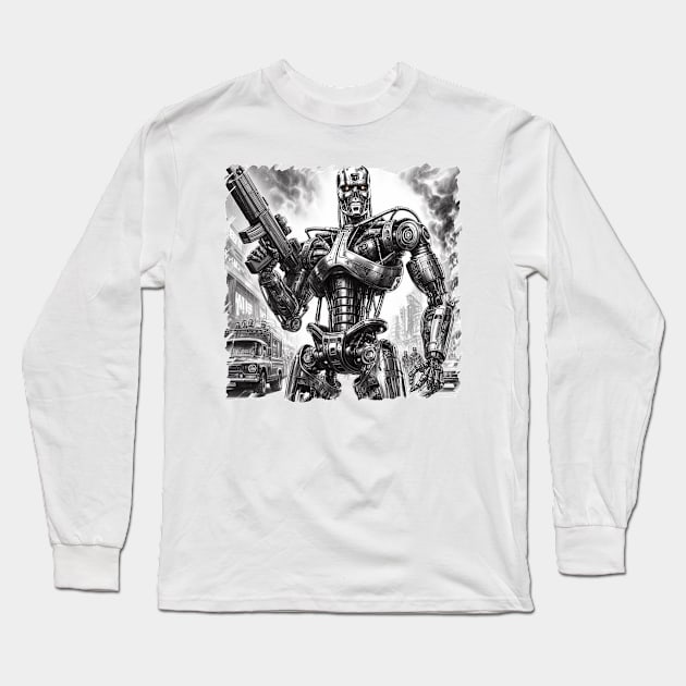 Terminator Long Sleeve T-Shirt by Iceman_products